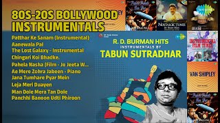 Bollywood Instrumentals  Tabun Sutradhar   Patthar Ke Sanam Instrumental  Aanewala Pal