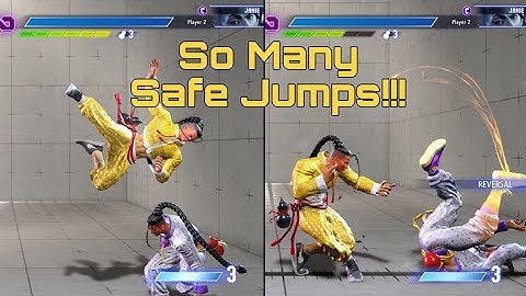 SF6: Jamie Safe Jumps