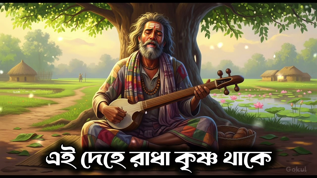 এই দেহে রাধা কৃষ্ণ থাকে | Dehototto Baul Song | Radha Krishna Bhakti Geet | Hare Krishna