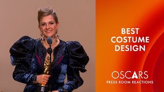 Best Costume Design | 'Poor Things' | Holly Waddington | Oscars 2024 Press Room Speech
