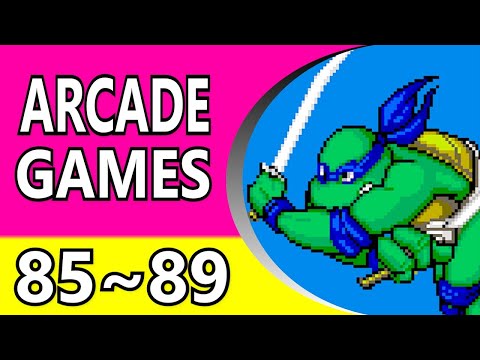 Видео: 【1985 ~ 1989】 Топ 50 лучших игр для Arcade - алфавитный порядок