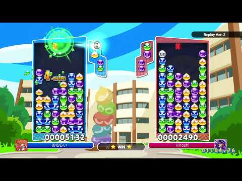 [Puyo Puyo Champions] Close match