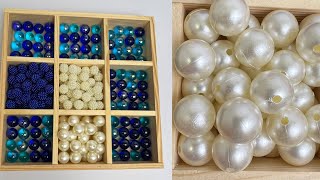 Satisfying marbles & beads reverse 💙🙀