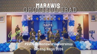 MARAWIS GHONIYUL IBAD // FESTIVAL MARAWIS UNIVERSITAS SERANG RAYA 2026