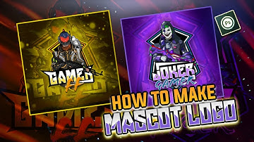 How To Make Mascot Logo || How to create Gaming logo || Pubg Mascot Logo Toturial || By Shobi Editx