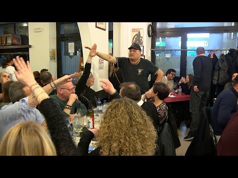 Italians openly make fascist salutes as Italian election dominated by immigration | ITV News