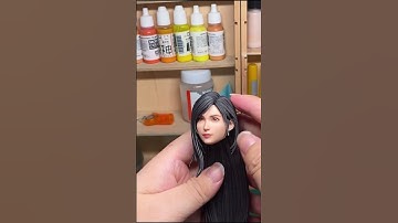 Final Fantasy VII FF7 Remake 1/6 Scale Figure Tifa Lockhart Head Sculpture Upgrade #shorts