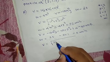 FM mod 2 - Problem on velocity and Accelaration