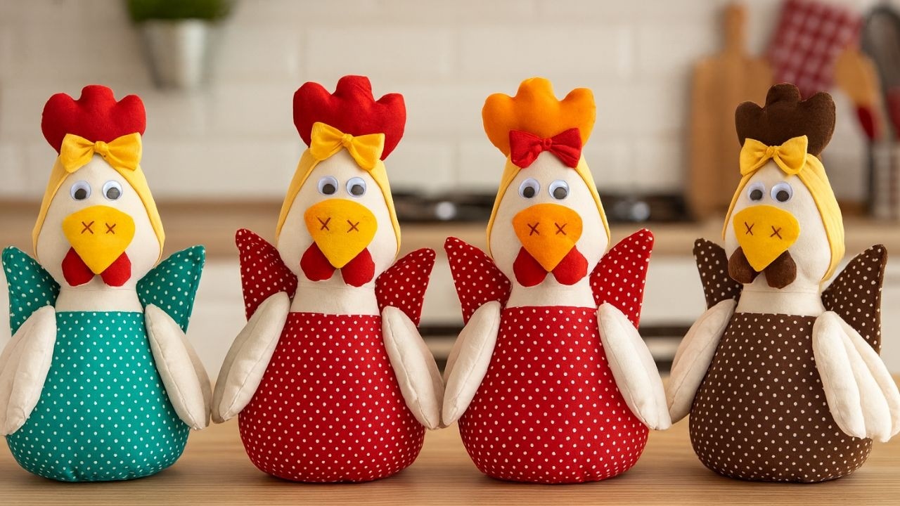 Ideia Brilhante Para Ganhar Dinheiro - Todos Ficaram Maravilhados! Galinha Josefina Diy