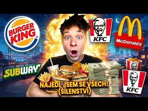 50 Hodin Testuju Nejhorší Jídlo Challenge!