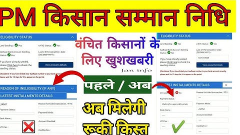 Pm kisan pfms payment no record found | pm kisan payment status level problem solved | #pmkisan