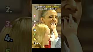 Best Barack Obama Moments 😭 #celebrity #funny #barackobama #michelle #funnyvideos #laugh