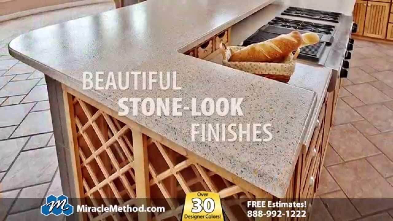 Miracle Method Makes Your Countertops Beautiful Youtube