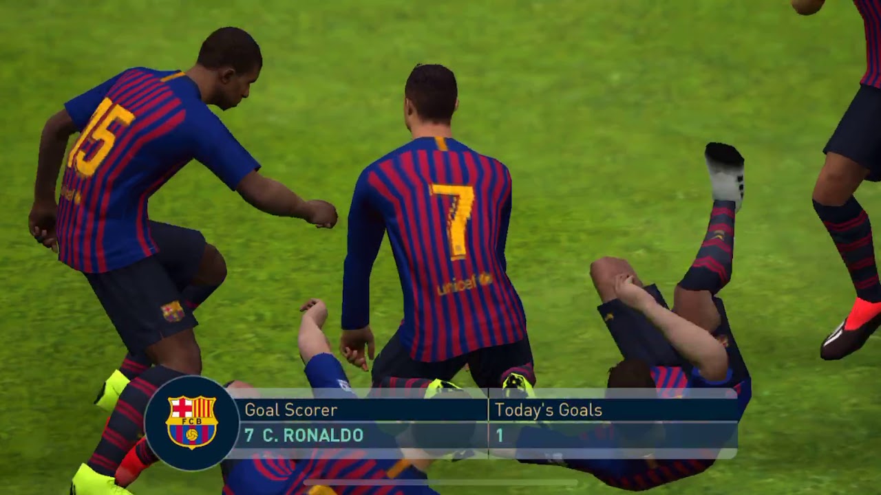 PES 2019 Online Match - YouTube