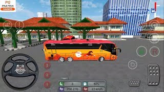 MSRTC Ashwamedh Scania Bus Driving in Bus Simulator Indonesia | Bus Driving Games - Android GamePlay screenshot 5