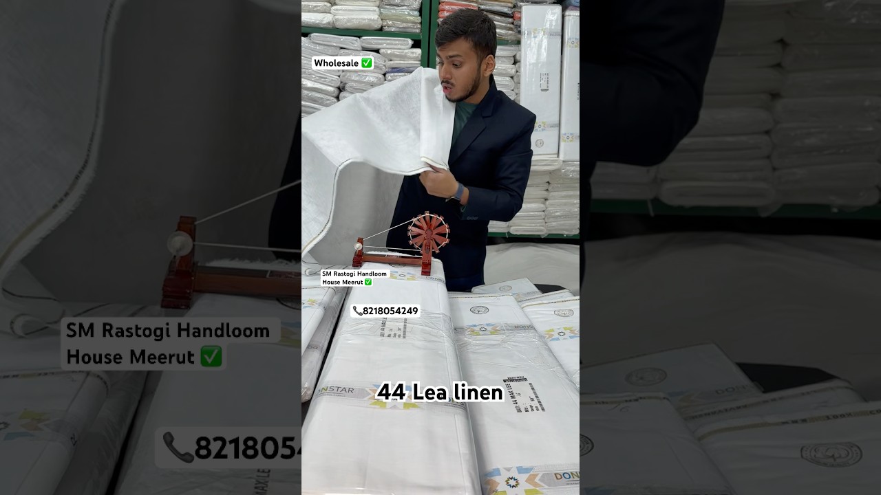 44 Lea linen shirts fabrics wholesale | Pure Linen Cotton Manufacturer in India | linen collection