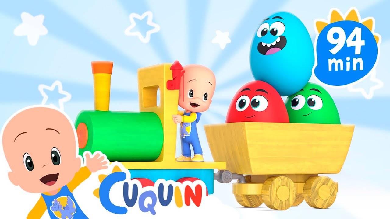 Huevos sorpresa burlones con Cuquín y más vídeos 😜 Caricaturas y dibujos animados para bebés