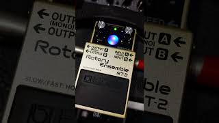 Who loves a rotary?? The simplicity of just two pedals. #bossrt2