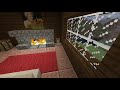 Relaxing Fireplace and Rain Ambience w/vanilla music (10 Hours)