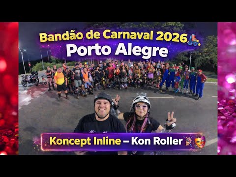 🔥 YOU DIDN'T SEE THIS! 😱 Group of Skaters at Carnival 2026 – Porto Alegre 🛼🔥