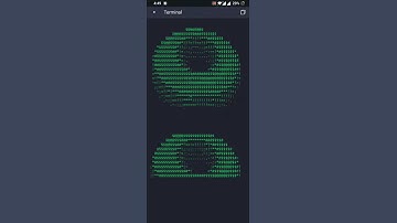 A Doughnut shaped code in C that generates a spinning doughnut 🍩 #shorts