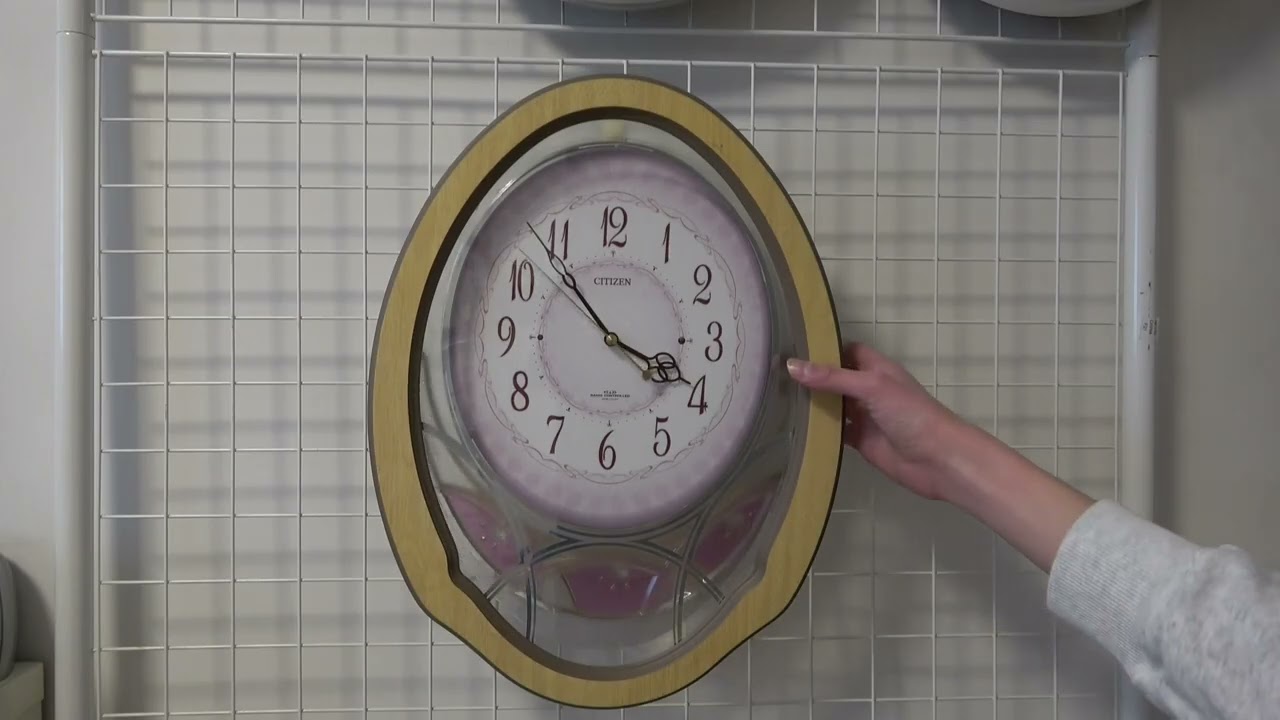 CITIZEN 4MN453-006 パルミューズM453 メロディ掛け時計 全曲動画