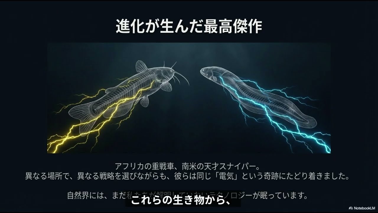 デンキナマズ vs デンキウナギ｜発電の仕組みの違い