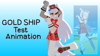 Umamusume Test animation  1 [Goldship]