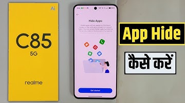 realme c85 5g app hide setting kaise kare | how to hide apps in realme c85 5g 
