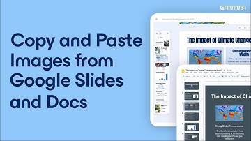 How to paste images from Google Slides and Docs directly into Gamma