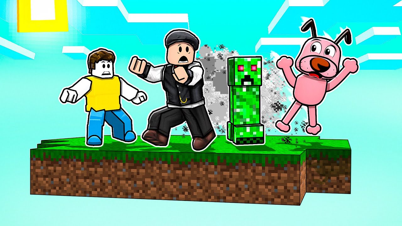 MINECRAFT pero COMENZAMOS en un SOLO BLOQUE 😱 - parte 2