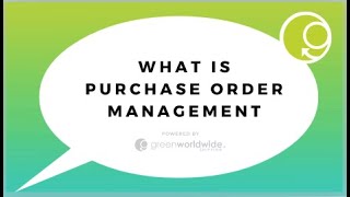 What Is Purchase Order Management?