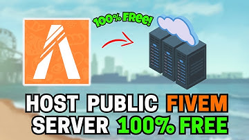 Hoe maak je een GRATIS openbare server in FiveM GTA RP