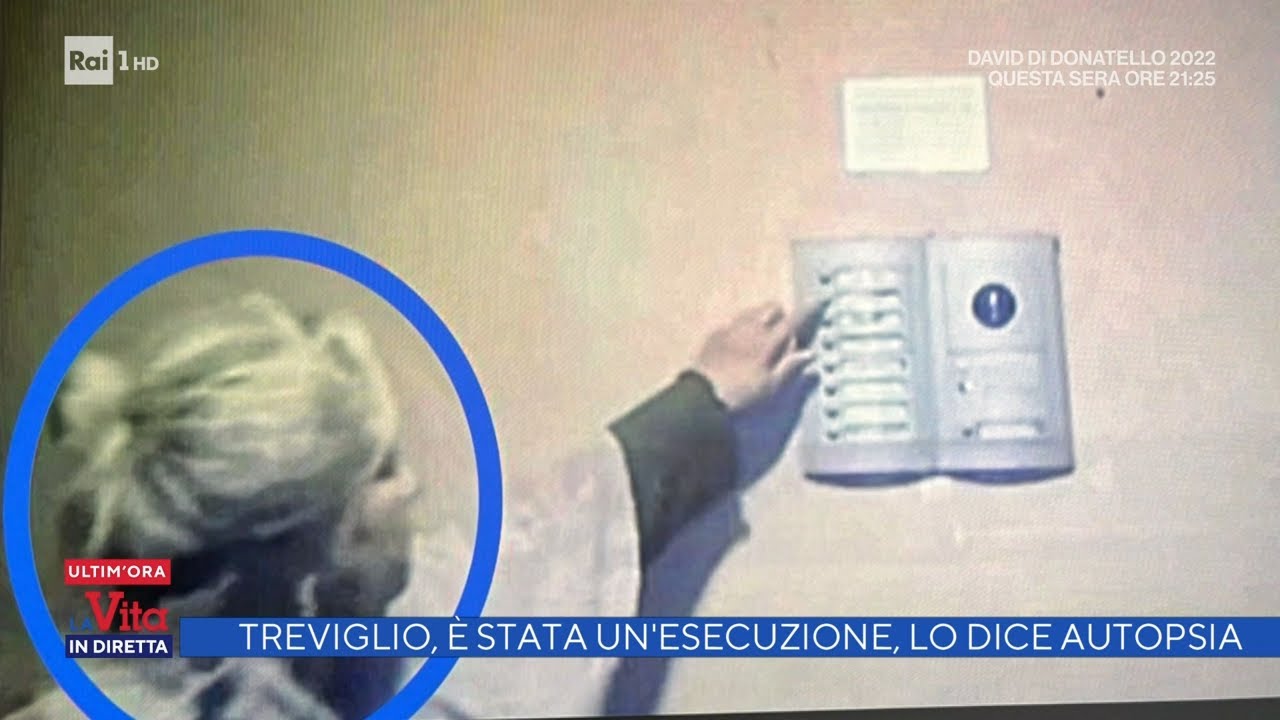 Omicidio di Treviglio: è stata un'esecuzione, lo dice all'autopsia  - La vita in diretta 03/05/2022