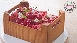 박스로 들여가세요. 맛있는 체리케이크가 왔습니다! /Cherries~! Get a cherry box cake!