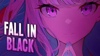 Nightcore - Fall In Black | RØUKH [Sped Up]