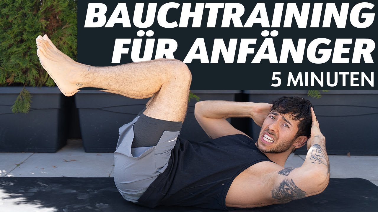 15 Minuten Bauchtraining Für Jeden Tag 5 MINUTEN BAUCHTRAINING für Unsportliche & Fitness Anfänger für jeden