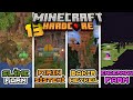 Üç FARM Bir Sistem İki Yapı Tek Videoda !  | Minecraft Hardcore #13
