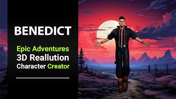 The 3D Character Benedict - The Ultimate Asset for Character Creator 4 & Unreal Engine 5 Projects