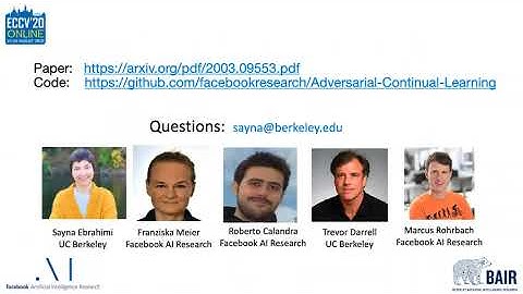 Adversarial Continual Learning (ECCV 2020 Short Talk)