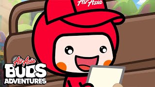 A Photo Lasts Forever + More | AirAsia Buds Adventures | Moonbug Food & Family Cartoons