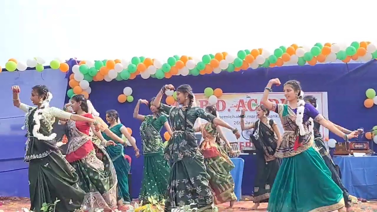Kajri Nritya- Kaise Khele Jaai Sawan Me Kajariya Dance Performance ll B.D.Academy Amarpur Banka