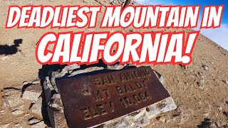 DEADLIEST MOUNTAIN in CALIFORNIA // Mt. Baldy / Mt. San Antonio / Venison Burgers / Jay’s First Hike