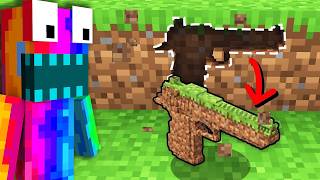 😱ผมสร้าง “ปืน OP” จากบล็อกอะไรก็ได้ใน Minecraft!! (ปืน In...