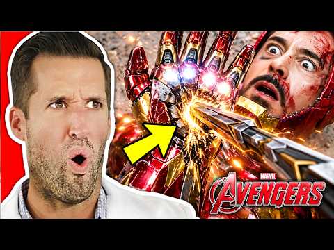 ER Doctor REACTS to Marvel's Avengers Fight Injuries