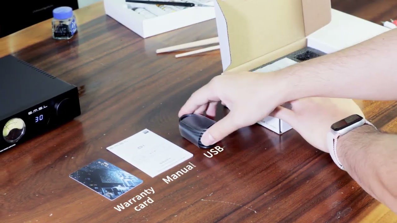 SMSL D1 Unboxing Video
