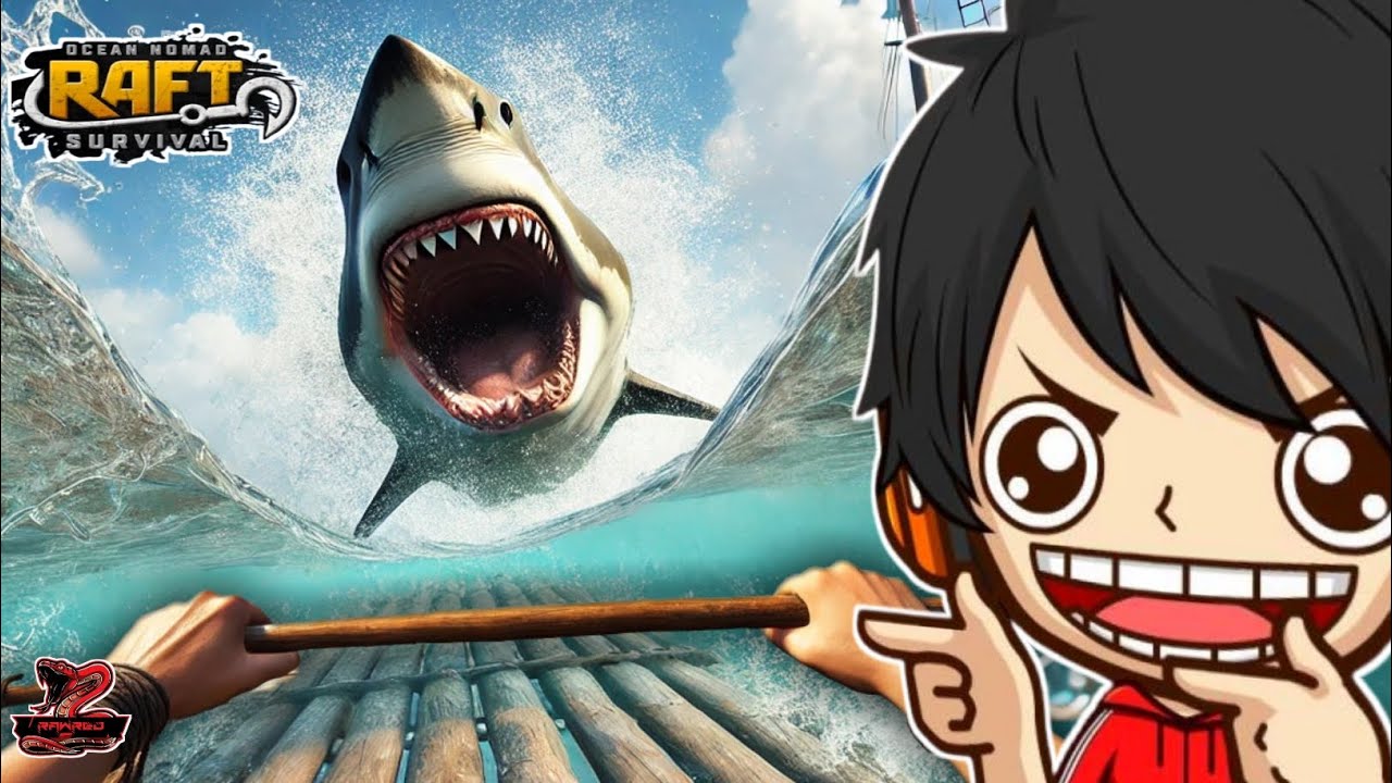 SURVIVING In the MIDDLE Of An OCEAN | Raft Survival (O.N.) Gameplay #1 ...