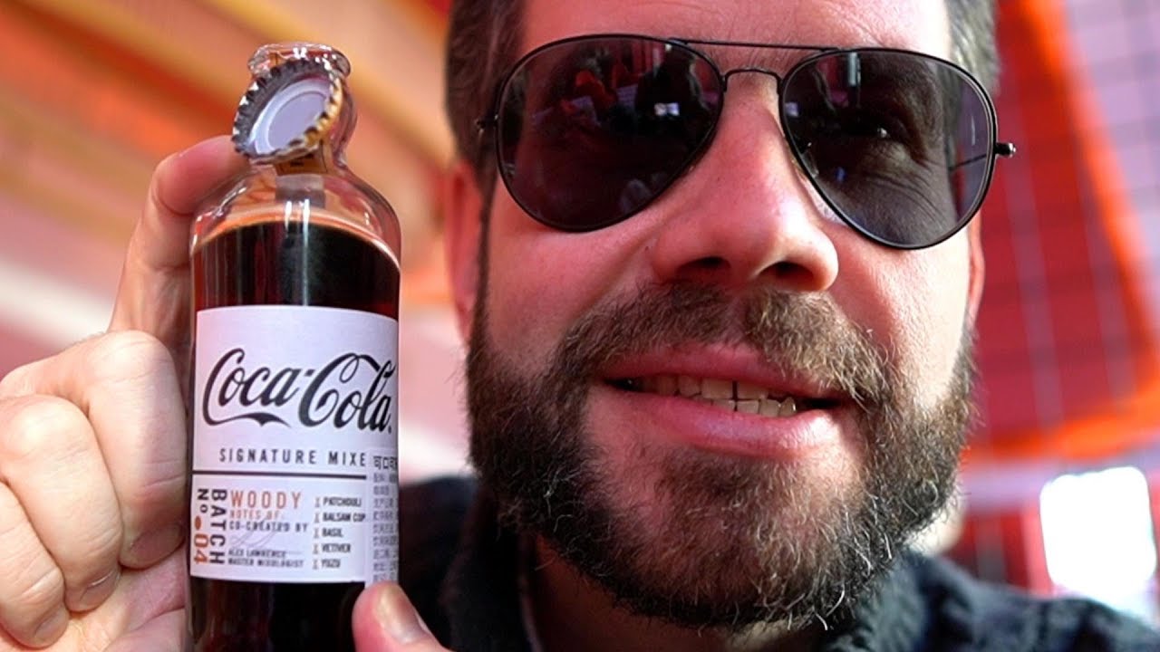 COCA COLA SIGNATURE MIXERS Spicy Notes No. 4 WOODY NOTES YouTube