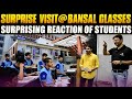 Surprise Visit at Bansal Classes Kota | Students Reaction 🤔| Padhai kaisi chal rahi hai full details
