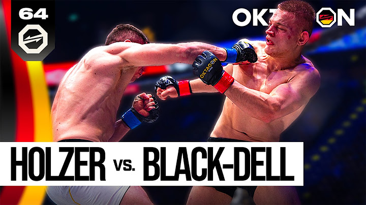 HOLZER vs. BLACK-DELL | FREE FIGHT | OKTAGON 64